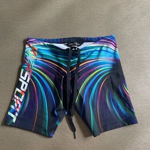 MEN'S RUFSKIN SPORT SPANDEX SHORTS SIZE SMALL